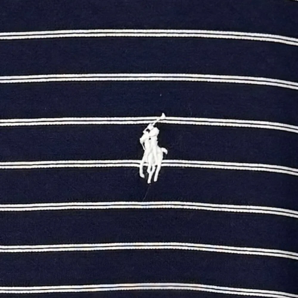 Polo Golf Ralph Lauren 100% Pima Cotton Navy Blue Polo Shirt Size XL